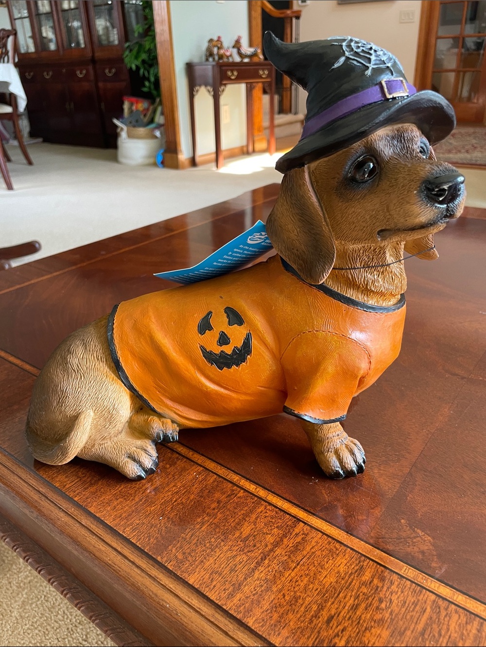 Dachshund Halloween figurine from Humane World for Animals